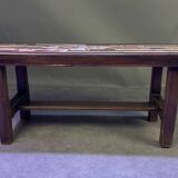 Wooden and ceramic coffee table