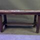 Wooden and ceramic coffee table
