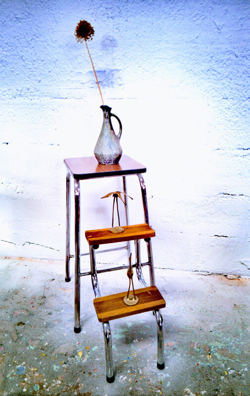 Vintage stepladder