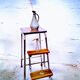 Vintage stepladder
