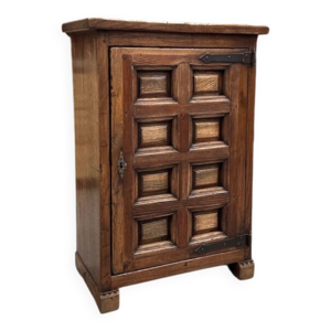 Meuble brutaliste en - orme