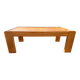 Coffee table in solid elm