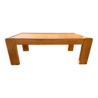 Solid elm coffee table