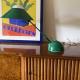 Space Age green table lamp, Italy 1970s