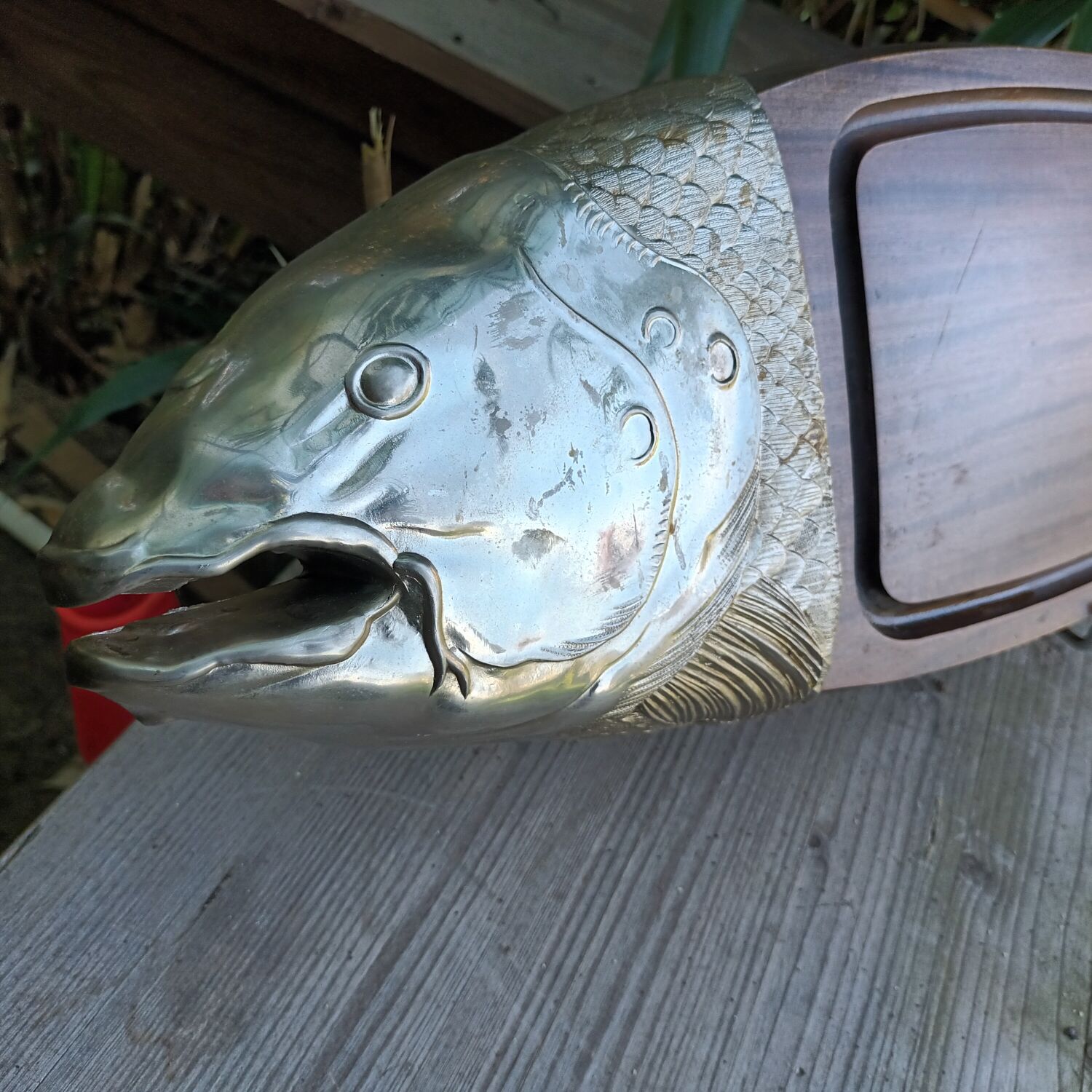 Vintage ICPMO fish tray