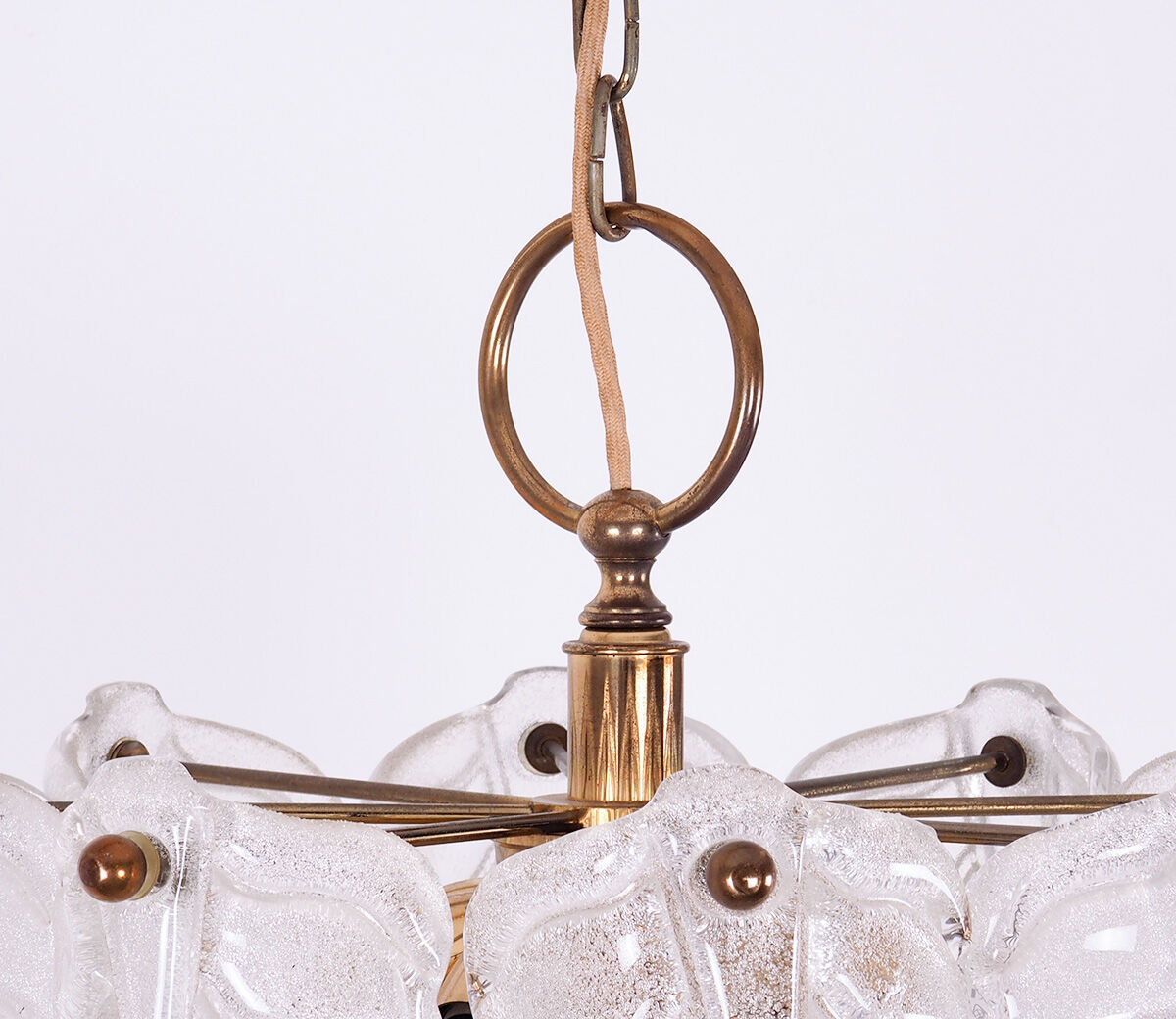 Hanging Lamp in Murano Glass, 1970
