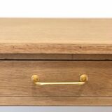 Vintage desk, in solid oak