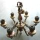 Chandelier with 6 fires of the 20th century