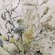 Watercolor, bouquet of flowers, Raymonde Carrier