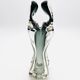 Vase Sculpture Murano Formia The Lovers Sommerso Smoke Green 33cm