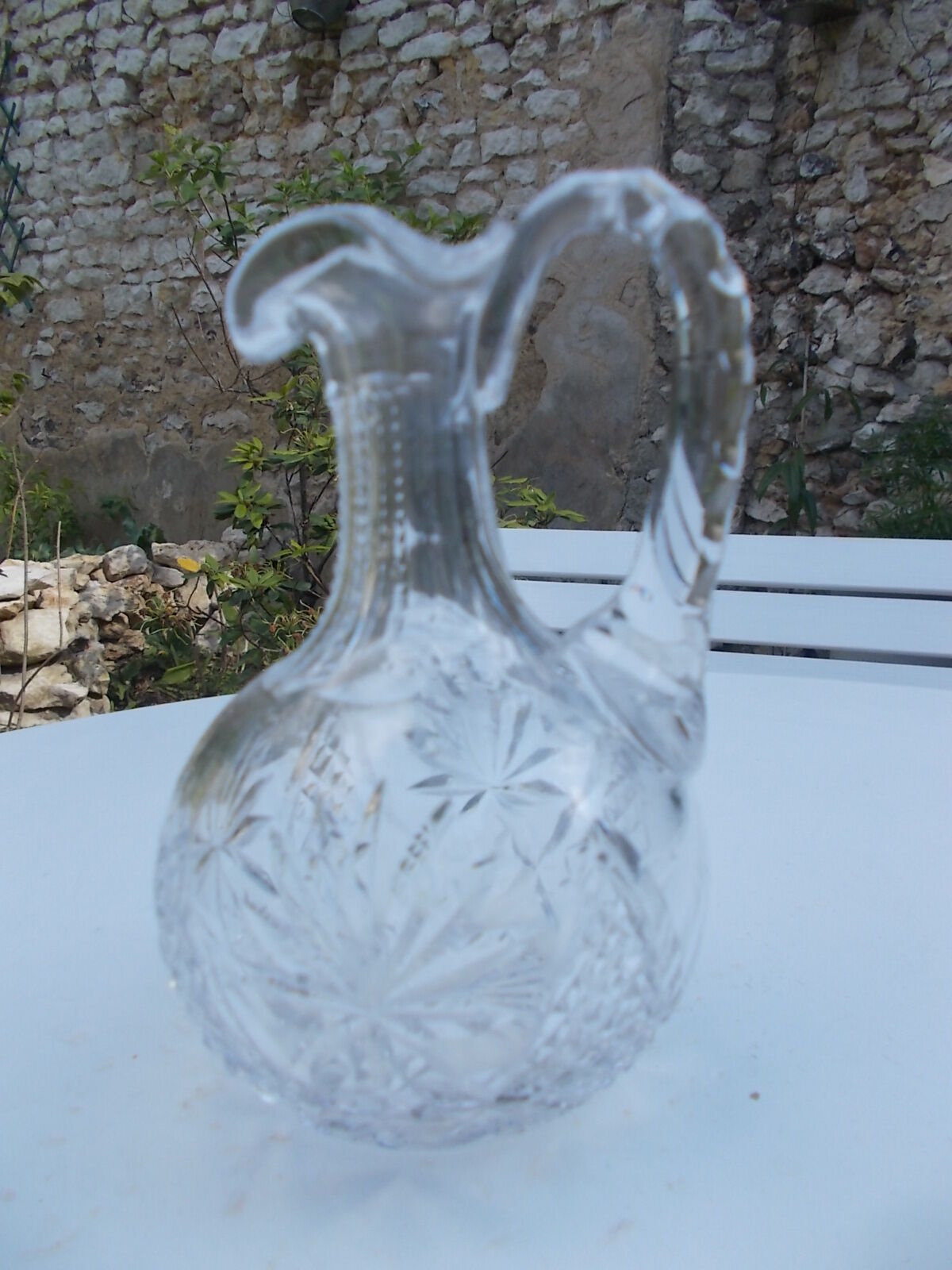 Pichet carafon en cristal