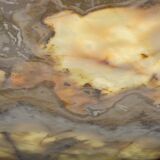 Mid-century coffee table in onyx from Ilse Mobel, 1960s