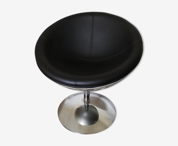 Fauteuil boule pied métal