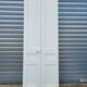 Paire de portes de placard en sapin