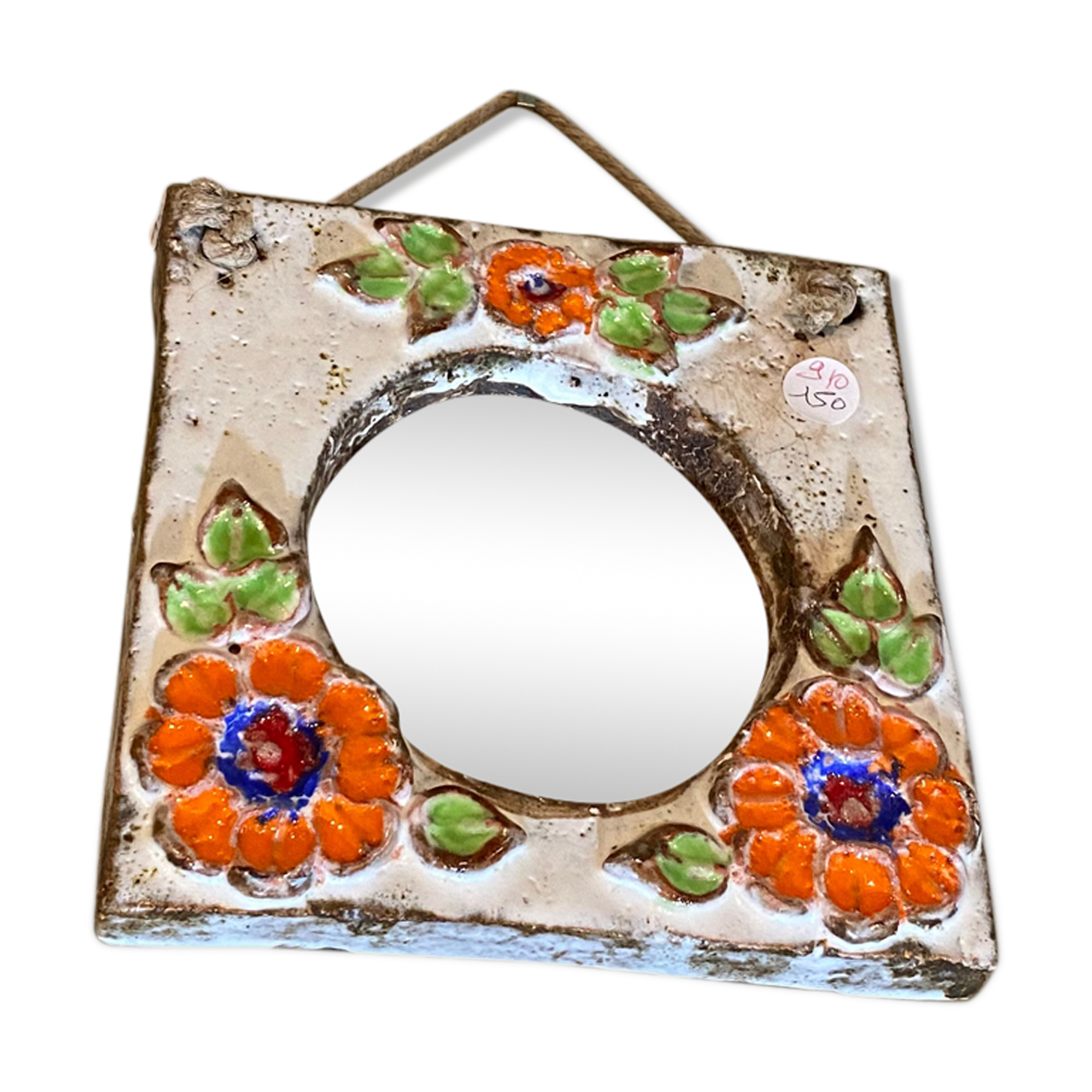 Small ceramic mirror The Argonauts