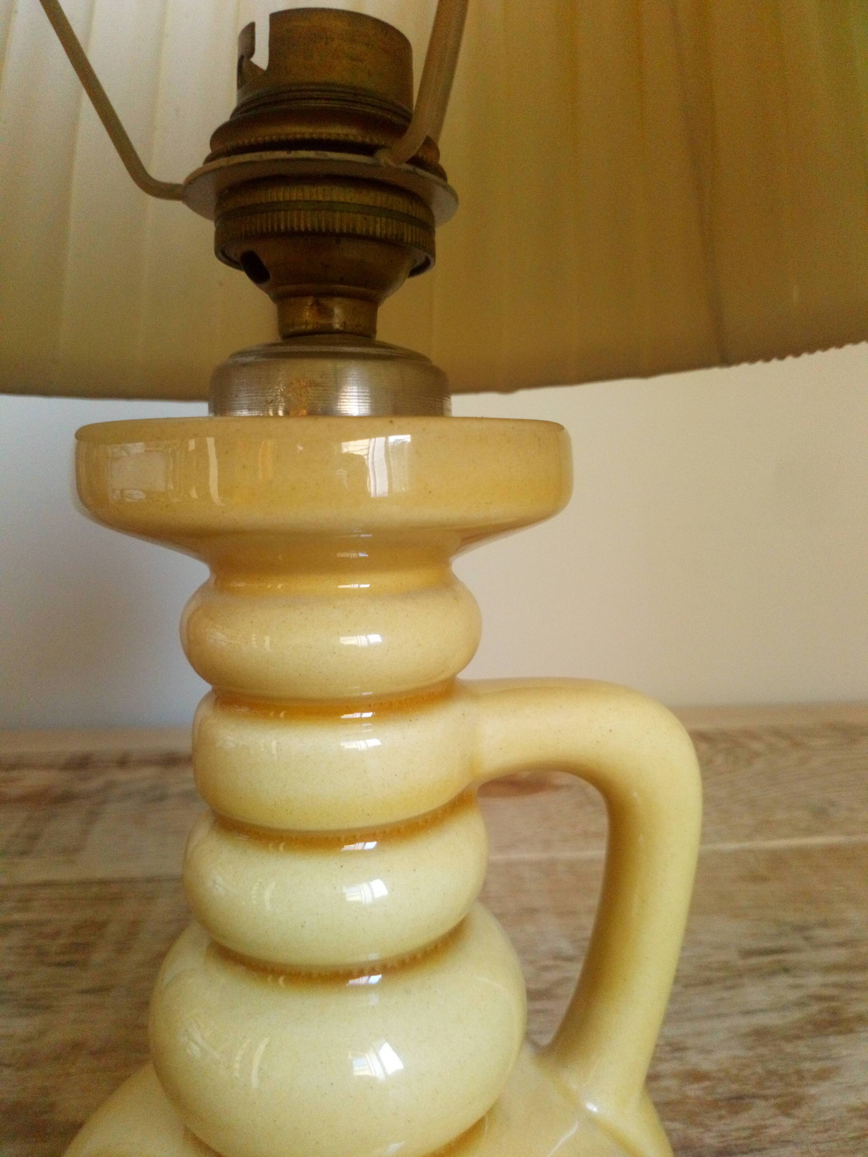 Vintage ceramic bedside lamp