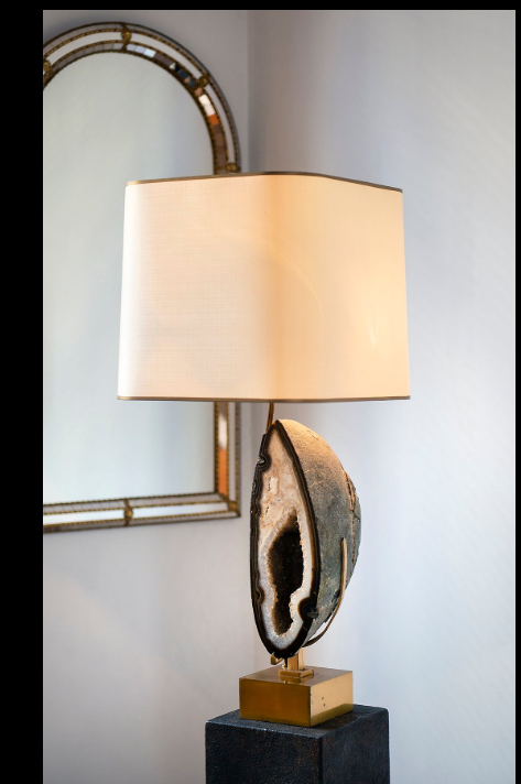 A LARGE WILLY DARO LAMP