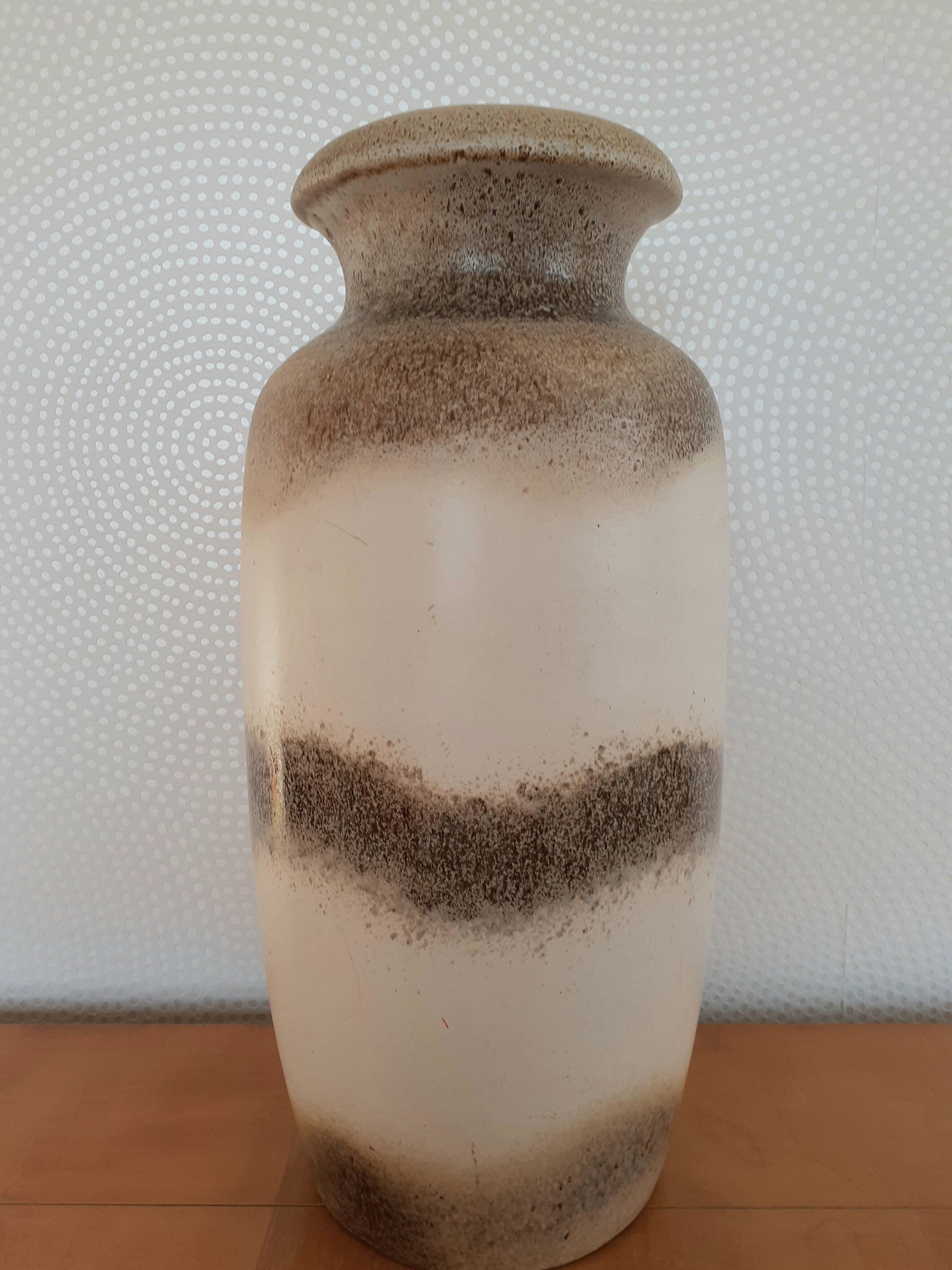 Large vase Scheurich 291-45 ecru beige
