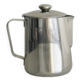 Pot à lait, carafe en inox brillant