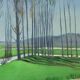 Large landscape on canvas 1.25m x 0.57m