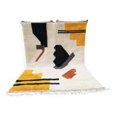 Tapis beni mrirt en laine pure fait main taille 150 x 250