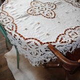 Old tablecloth