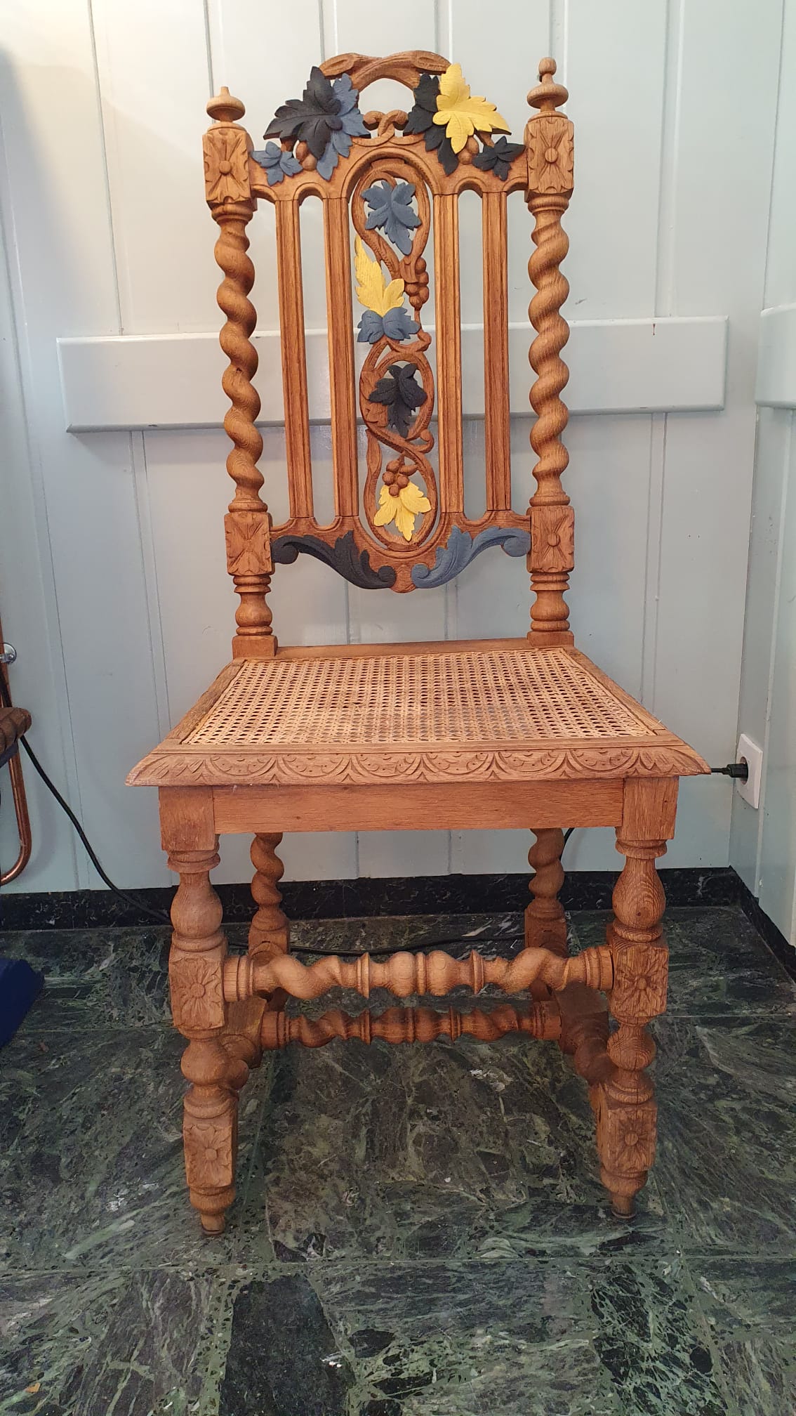 Custom Henry II chair