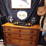 Chest of drawers 3 drawers Louis XVI style