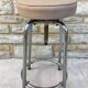Modernist stool circa 1930 in the style of LC7 by Perriand, Le Corbusier and Jeanneret