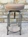 Modernist stool circa 1930 in the style of LC7 by Perriand, Le Corbusier and Jeanneret