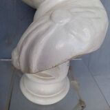 Vitellius plaster bust 60cm th mid 20th century