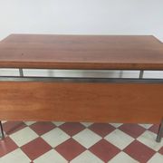 Bureau à caisson amovible dans le goût de Florence Knoll