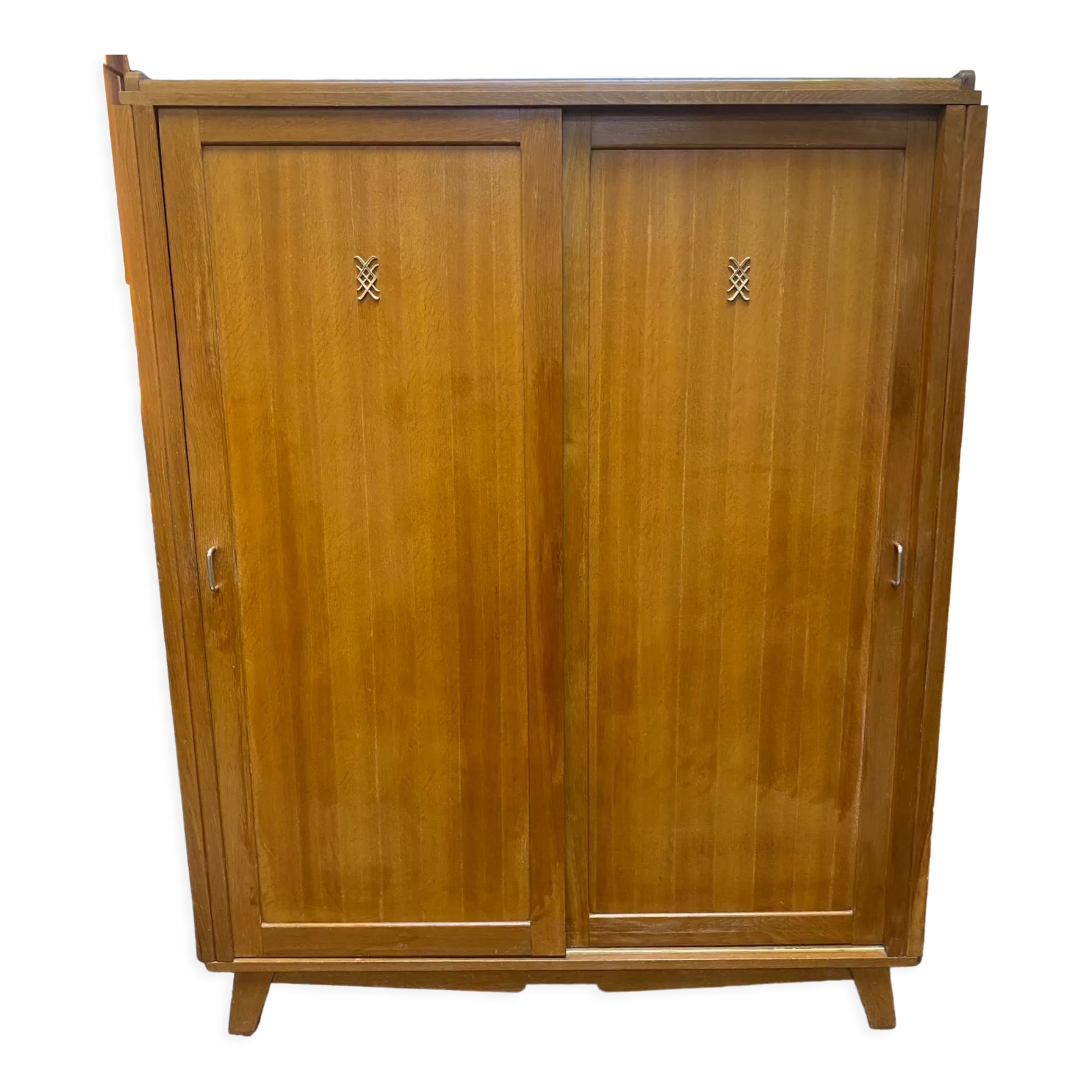 Wardrobe wardrobe two sliding doors 50's