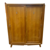 Wardrobe wardrobe two sliding doors 50's
