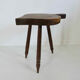 Wooden "ace" tripod stool from the 50s 60s