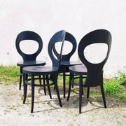 Serie de 4 chaises modèle Baumann