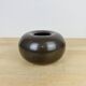Vase boule grès vintage