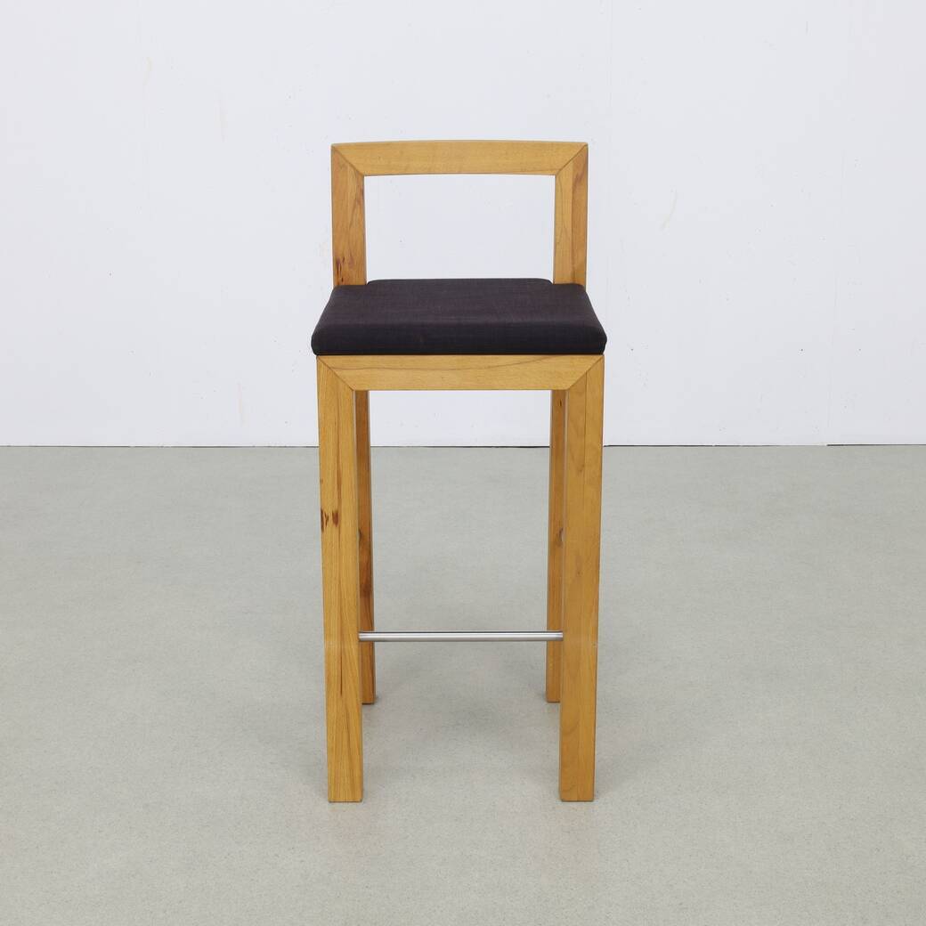 5x Bar Stool in Massive Wood by Göhring