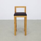 5x Bar Stool in Massive Wood by Göhring