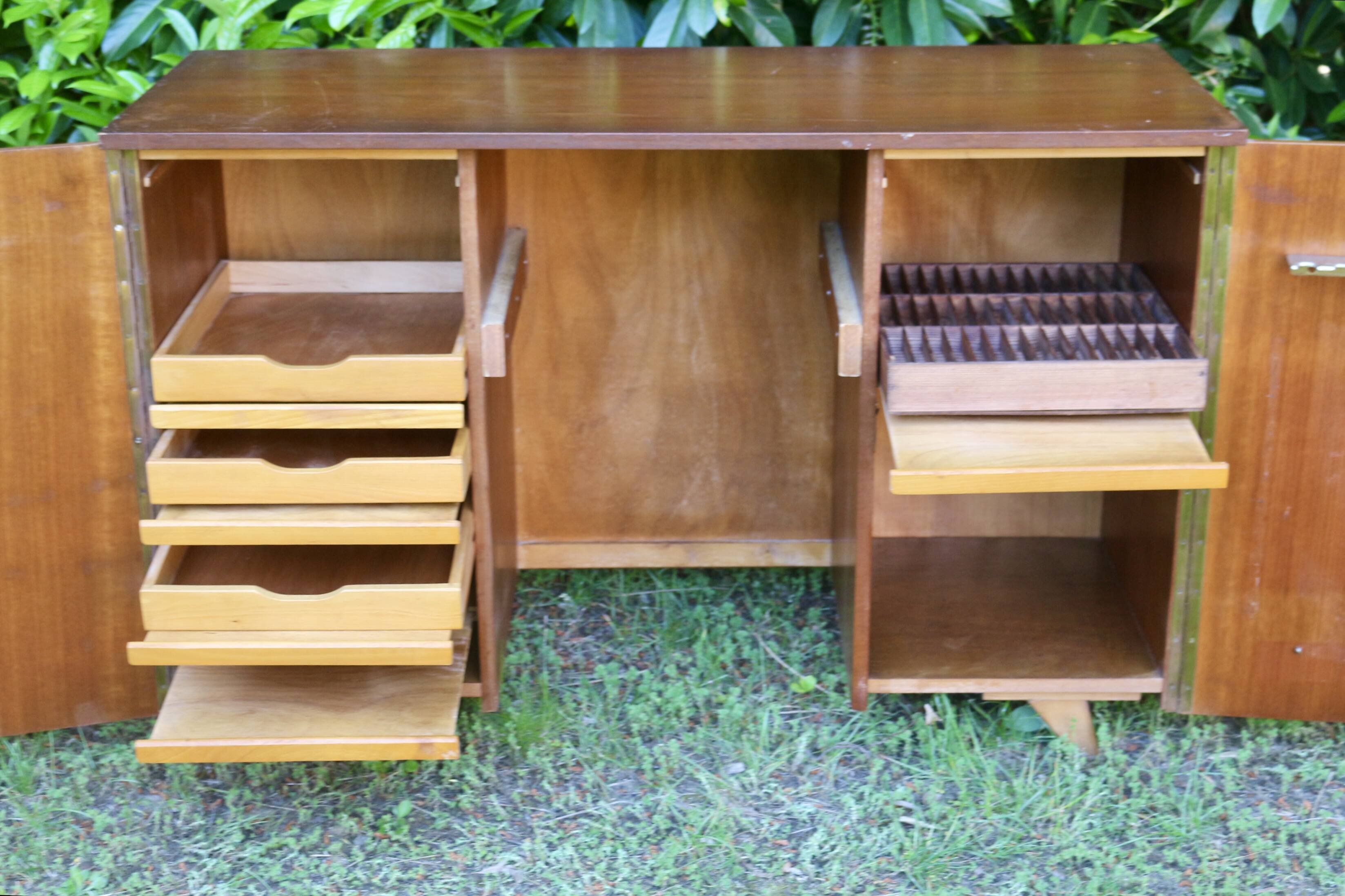 Magic Box desk by Mummenthaler and Meier, Switzerland, 1960s.