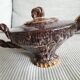 Very original rare Vallauris teapot signed Marius Giuge