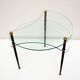 Edoardo Poli asymmetrical coffee table for Vitrex, 196