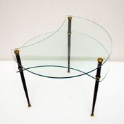 Edoardo Poli asymmetrical coffee table for Vitrex, 196