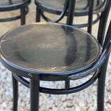 Set of wooden bistro chairs