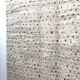 Moroccan Berber carpet Beni Ouarain ecru with colorful polka dots 2.47x1.55m