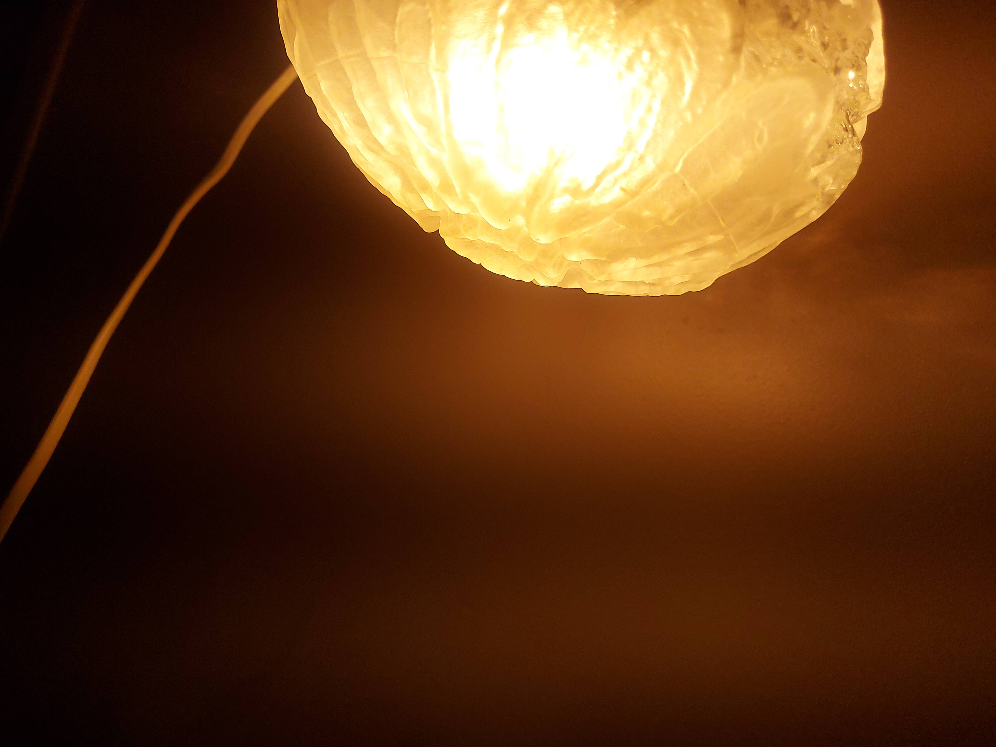 Art deco chandelier suspension