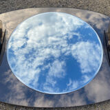 Mirror illuminating bathroom design, 79x60 cm