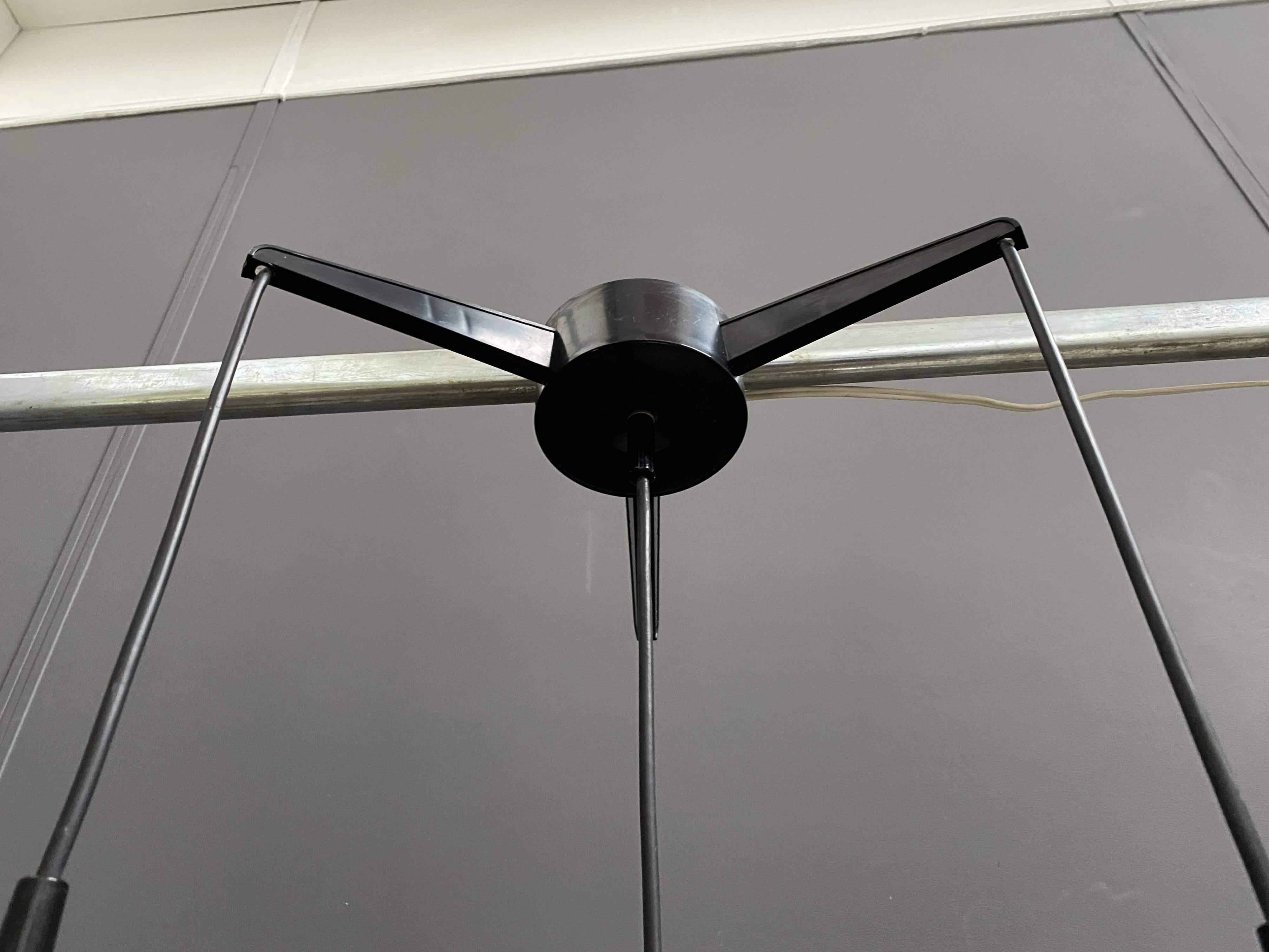 Chrome pendant lamp 1960s