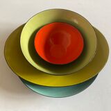Herbert Krenchel set of 4 bowls for Krenit Denmark, 1960