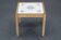 Petite table en hêtre carrelée des années 1970, Danemark